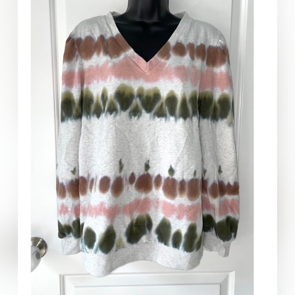 EUC🔹️Knox Rose Tie Dye Sweatshirt XL